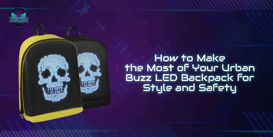 How to Make the Most of Your Urban Buzz LED Backpack for Style and Safety? - Hookaba