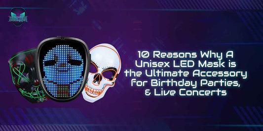 10 Reasons Why a Unisex LED Mask is the Ultimate Accessory for Birthday Parties, and Live Concerts - Hookaba