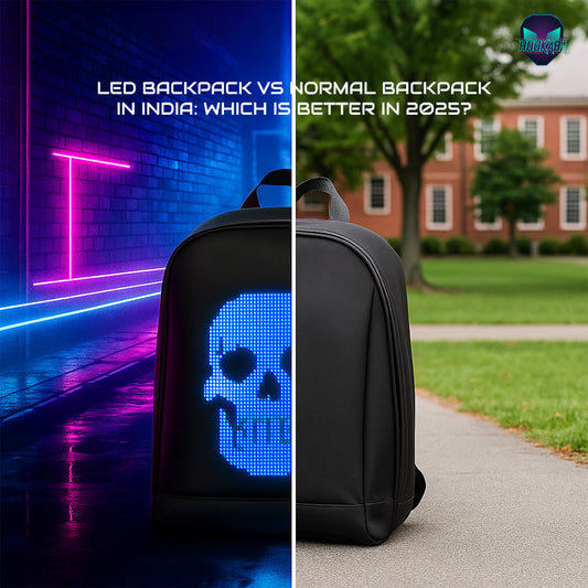 LED Backpack vs Normal Backpack in India: Which is Better in 2025? - Hookaba