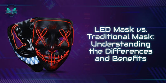 LED Mask vs. Traditional Mask: Understanding the Differences and Benefits - Hookaba