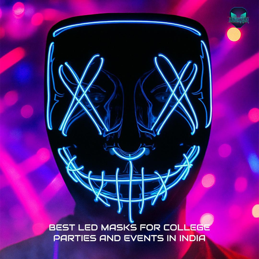 Best LED Masks for College Parties and Events in India - Hookaba