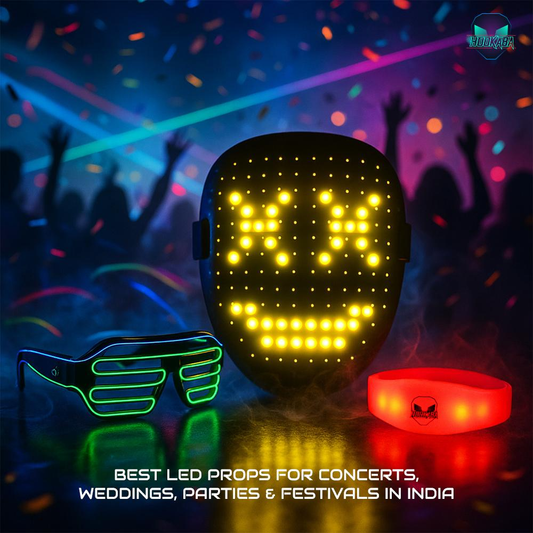 Best LED Props for Concerts, Weddings, Parties & Festivals in India - Hookaba