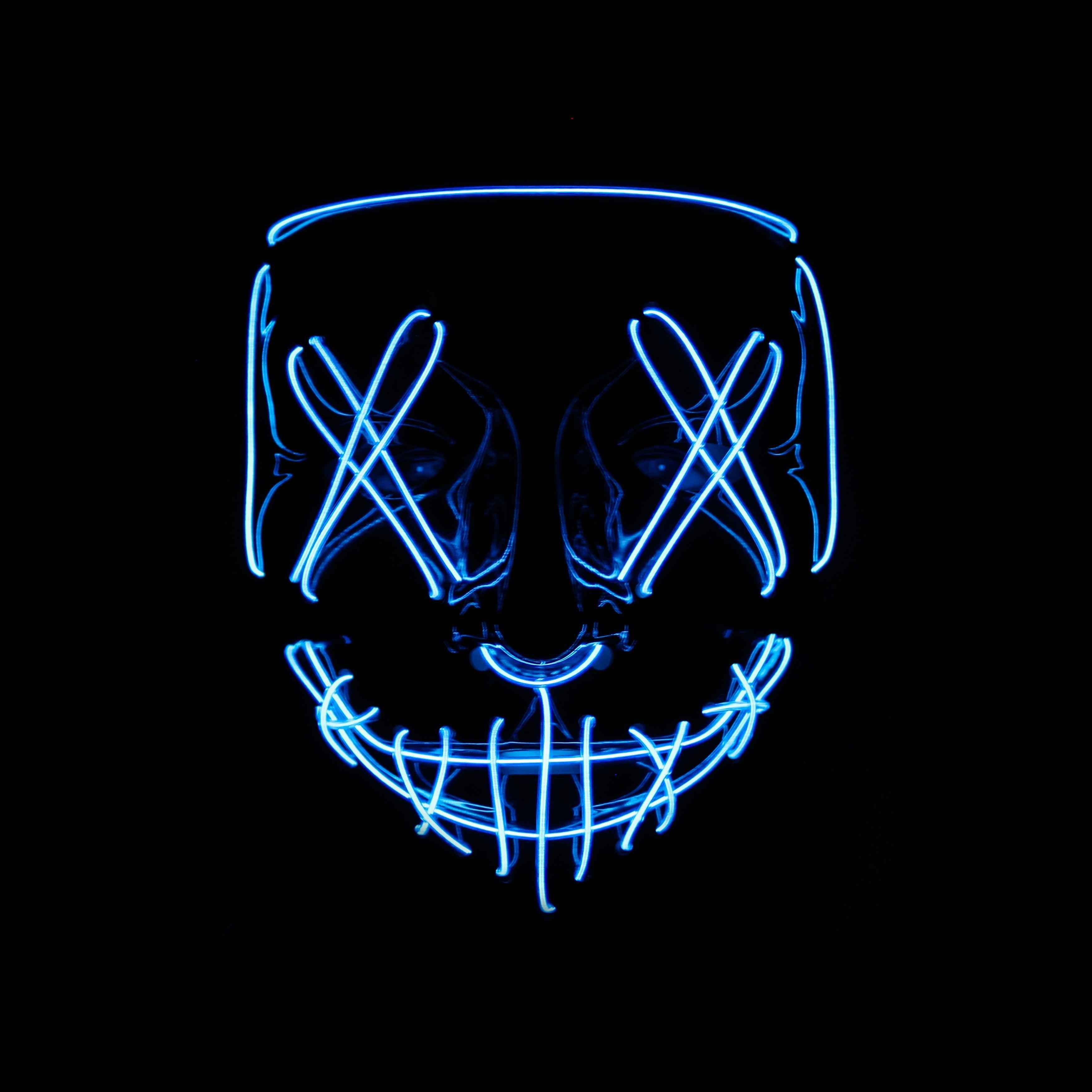 Dark Dazzle LED Mask - Hookaba