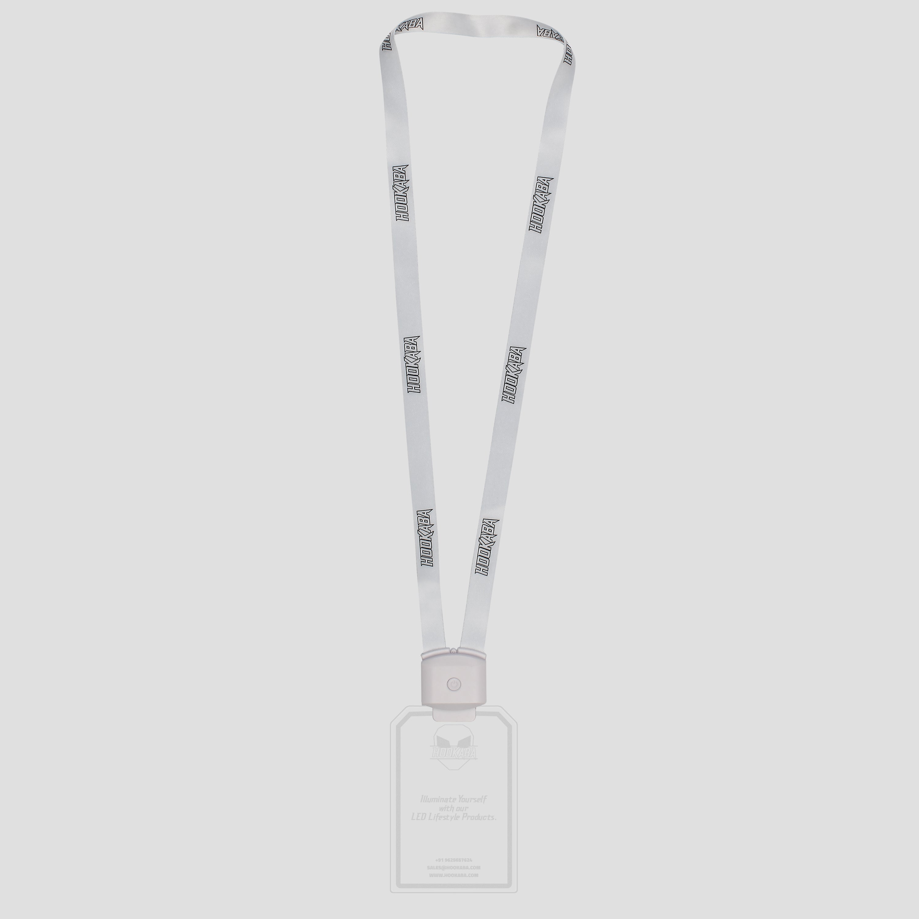 Color Changing-RGB LED Badge Clothing Lanyard - Hookaba