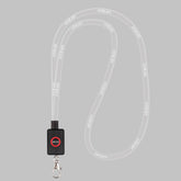Single Color-3 Lighting Mode led lanyard - Hookaba