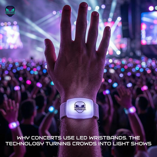 Why Concerts Use Xylobands or Led Wristbands. The Technology Turning Crowds Into Light Shows