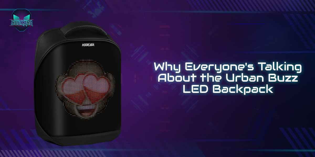 Image of Why Everyone's Talking About the Urban Buzz LED Backpack? - Hookaba
