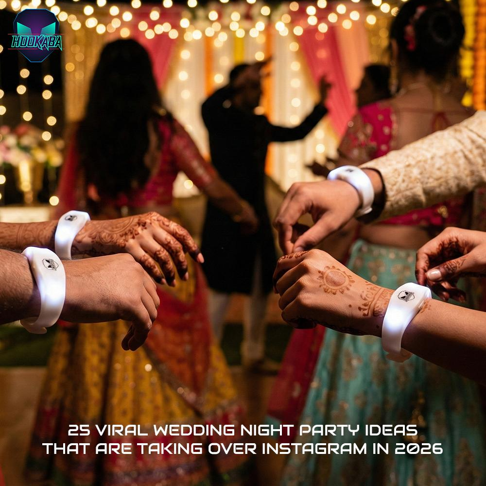 Image of LED wristbands for weddings