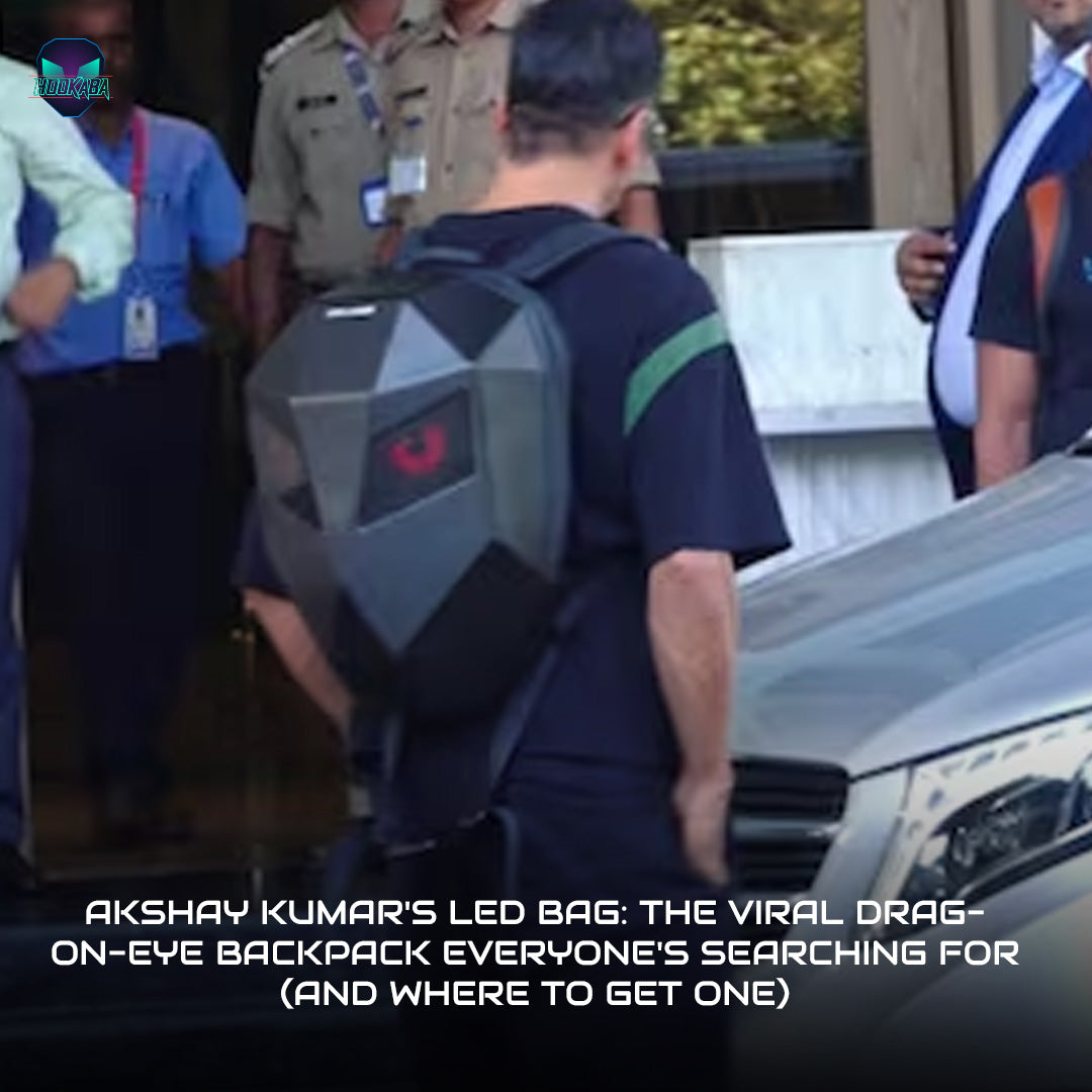 Image of Akshay Kumar's LED Bag: The Viral Dragon-Eye Backpack Everyone's Searching For (And Where to Get One)