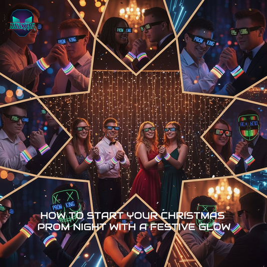 Christmas Prom Night with a Festive Glow