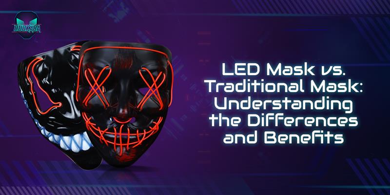 Image of LED Mask vs. Traditional Mask: Understanding the Differences and Benefits - Hookaba