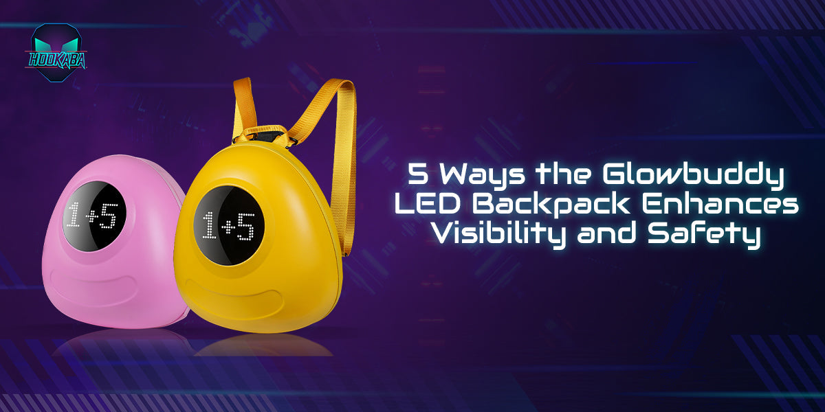 Image of 5 Ways the Glowbuddy LED Backpack Enhances Visibility and Safety - Hookaba