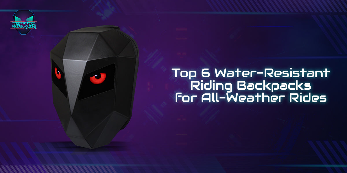 Image of Top 6 Water-Resistant Riding Backpacks for All-Weather Rides - Hookaba