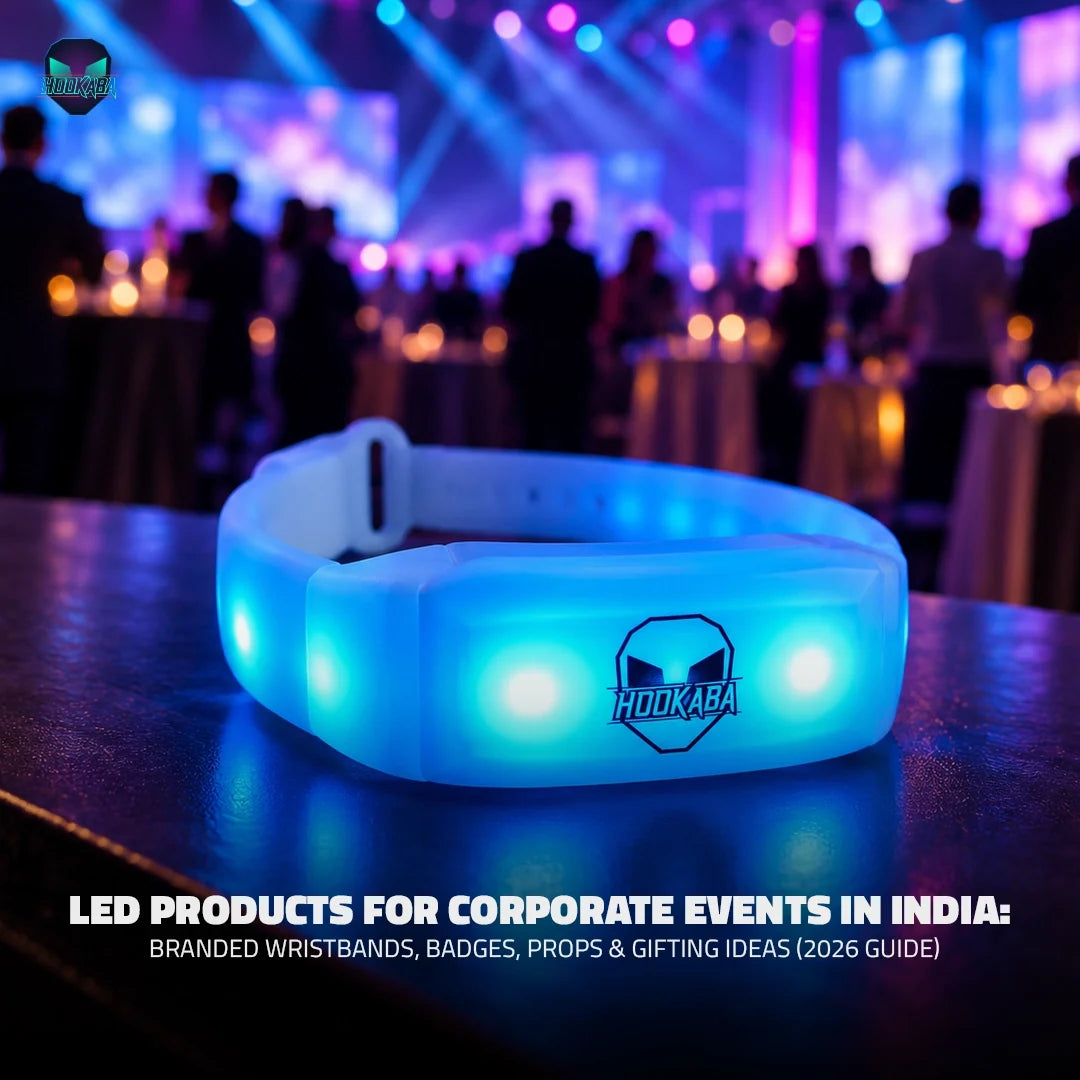 Image of LED Products for Corporate Events in India: Branded Wristbands, Badges, Props & Gifting Ideas (2026 Guide)