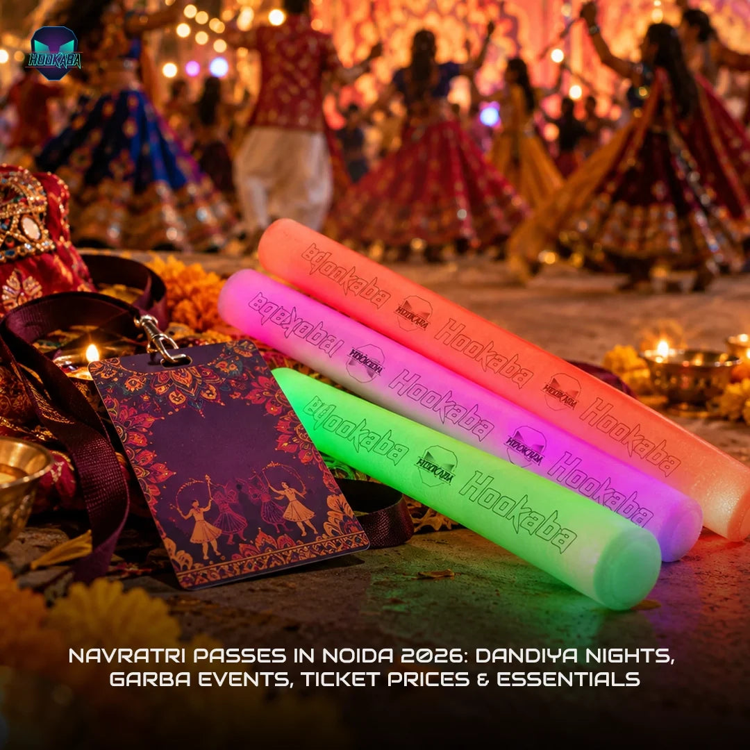 Image of Hookaba's LED Dandiya Sticks for Navratri
