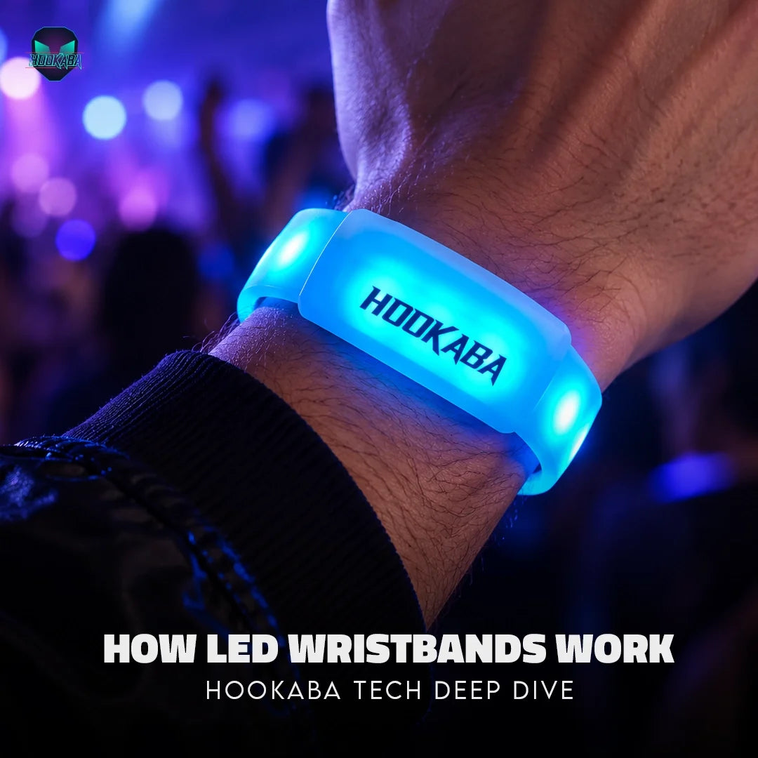 Image of How LED Wristbands Work: Hookaba Tech Deep Dive