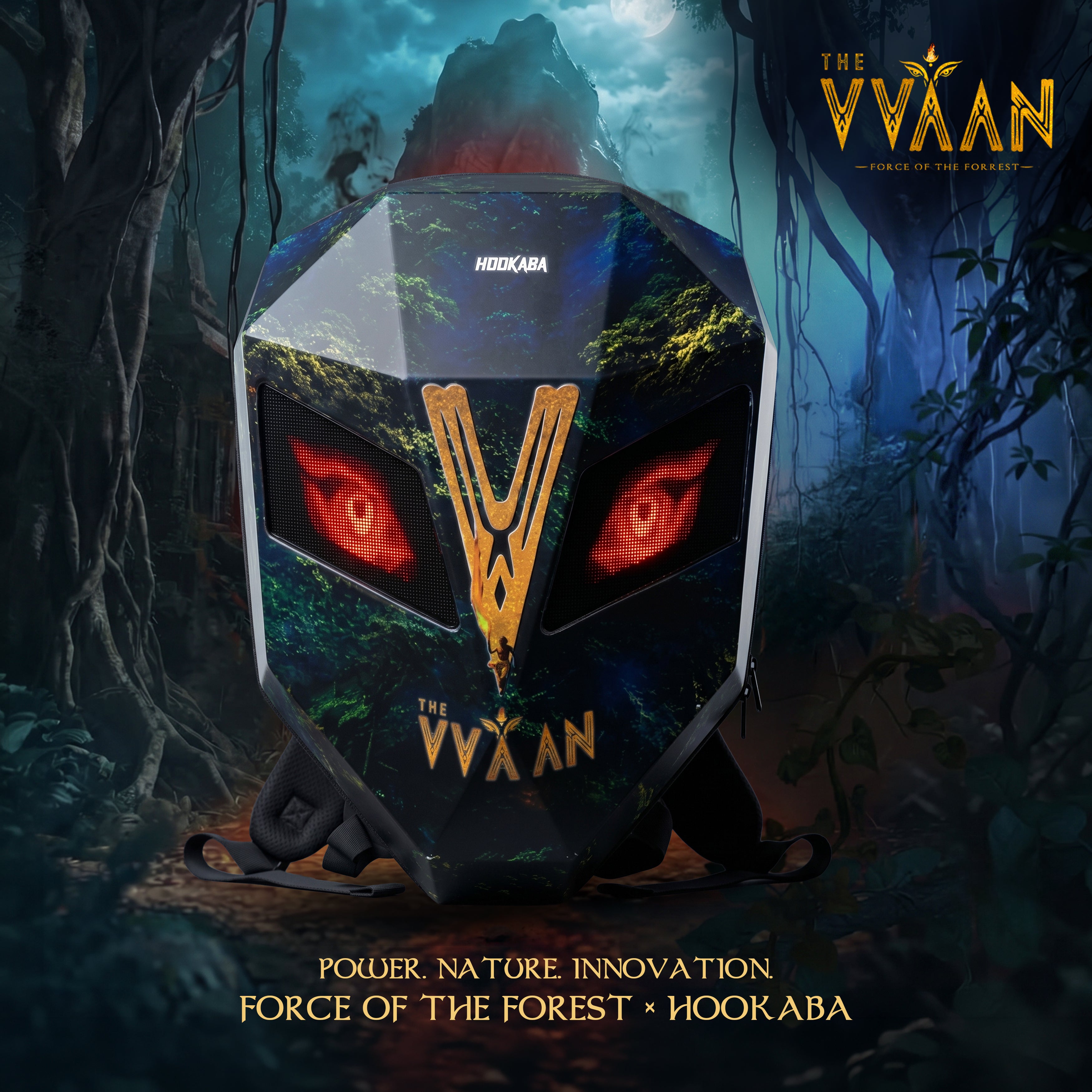Image of Eye Rover-VVAAN Biker LED Backpack