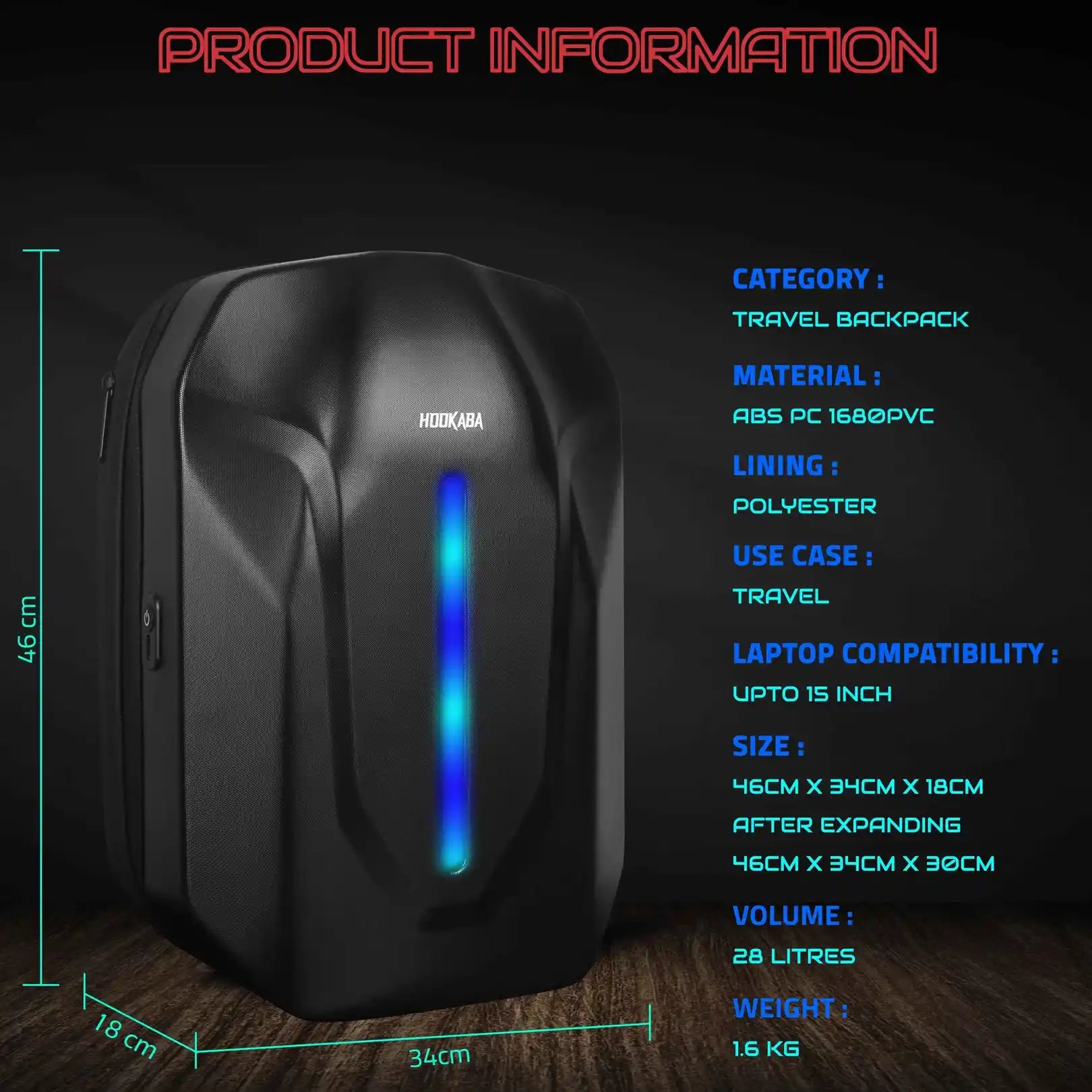 Image of Expressa LED Backpack