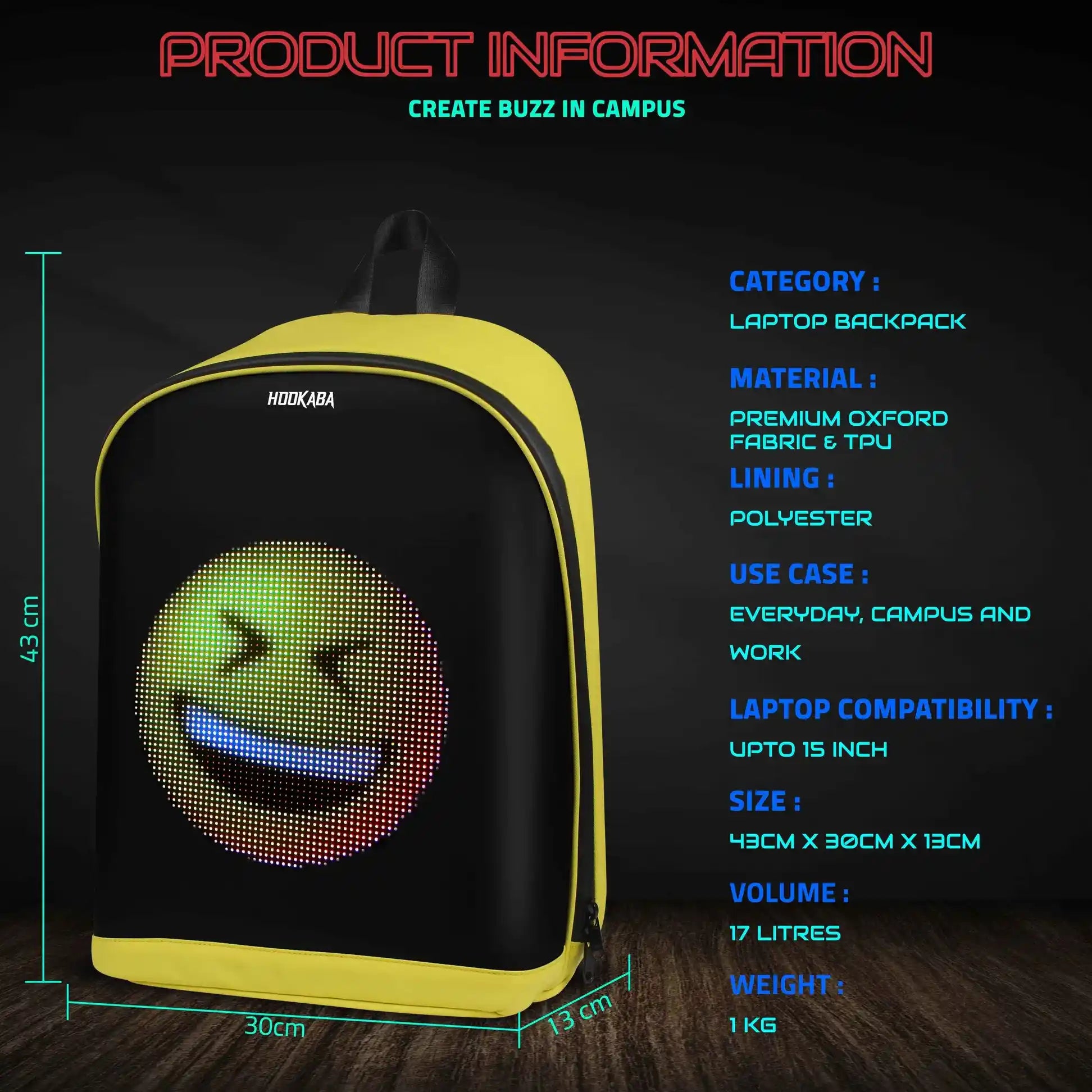 Image of Urban Buzz LED Backpack