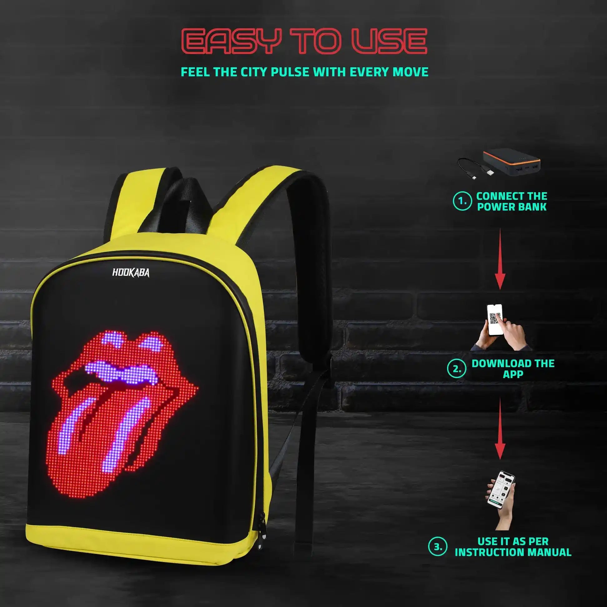 Image of Urban Buzz LED Backpack