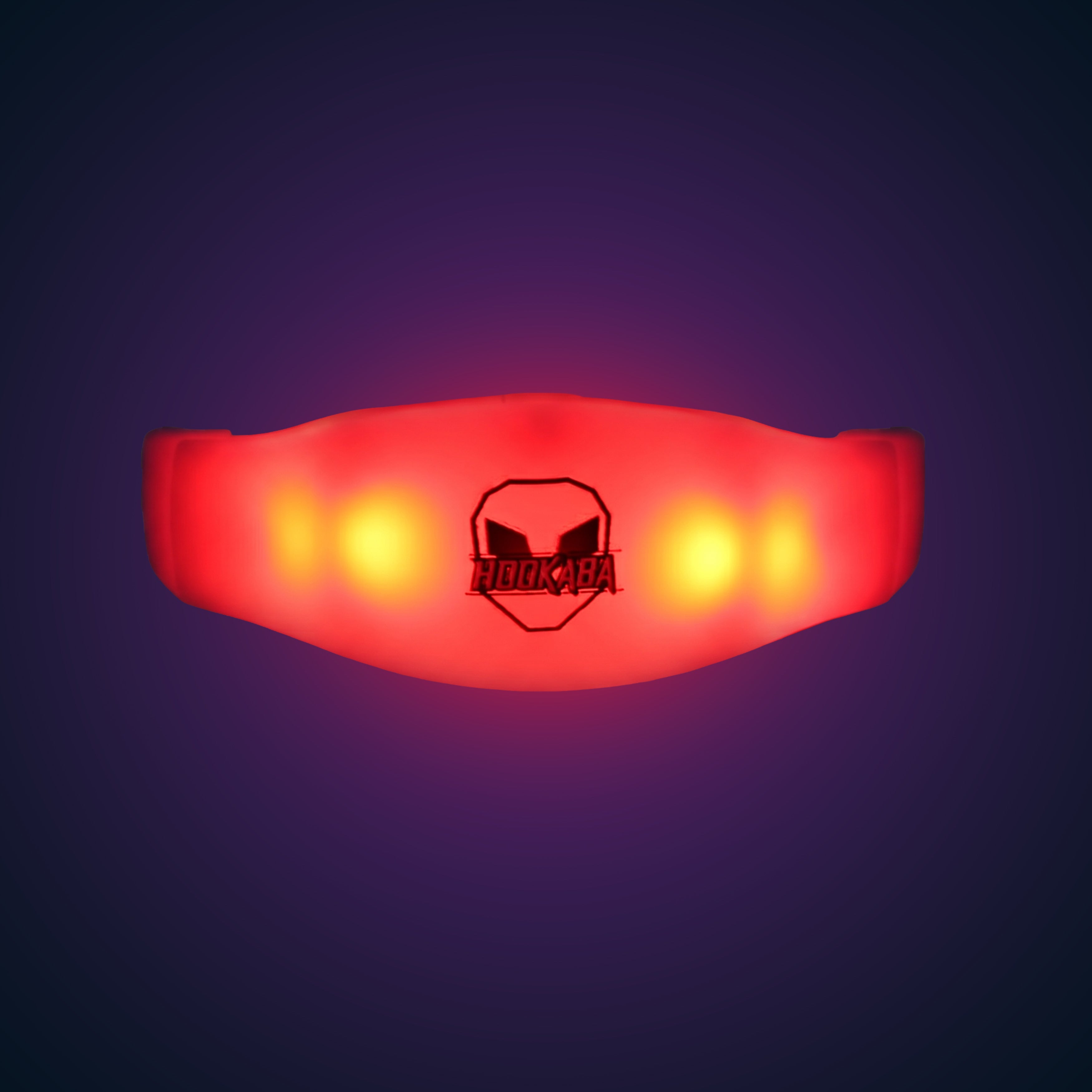 Image of Single Color Silicon Stretchable Strap LED Wristbands