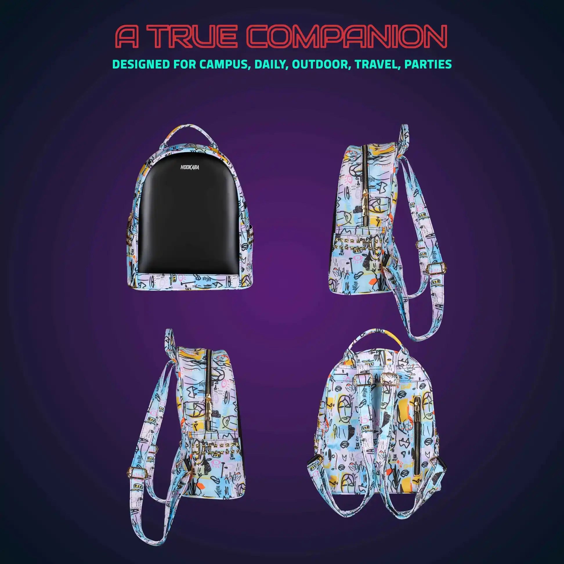 Image of Dazz Roll Women LED Backpack