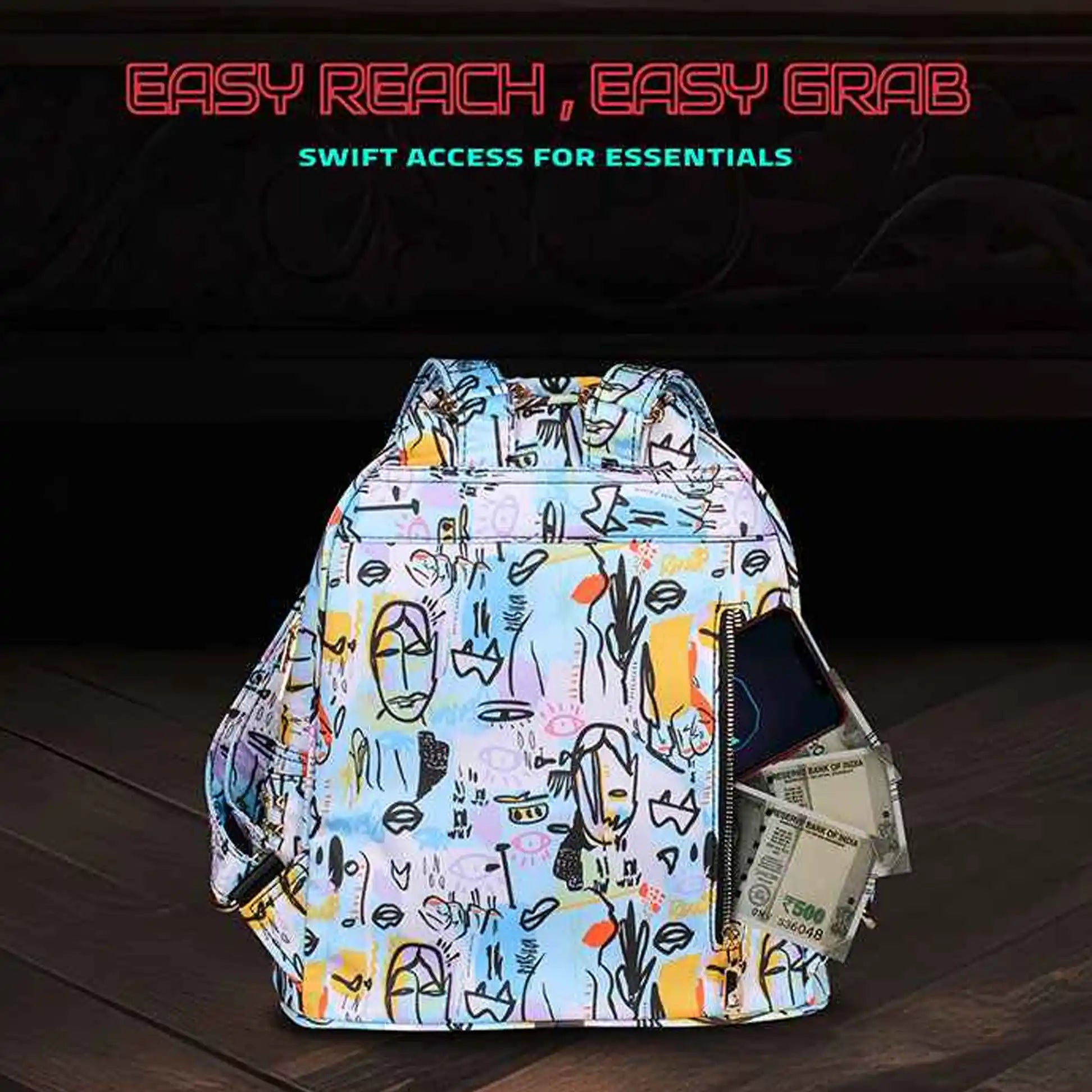 Image of Dazz Roll Women LED Backpack