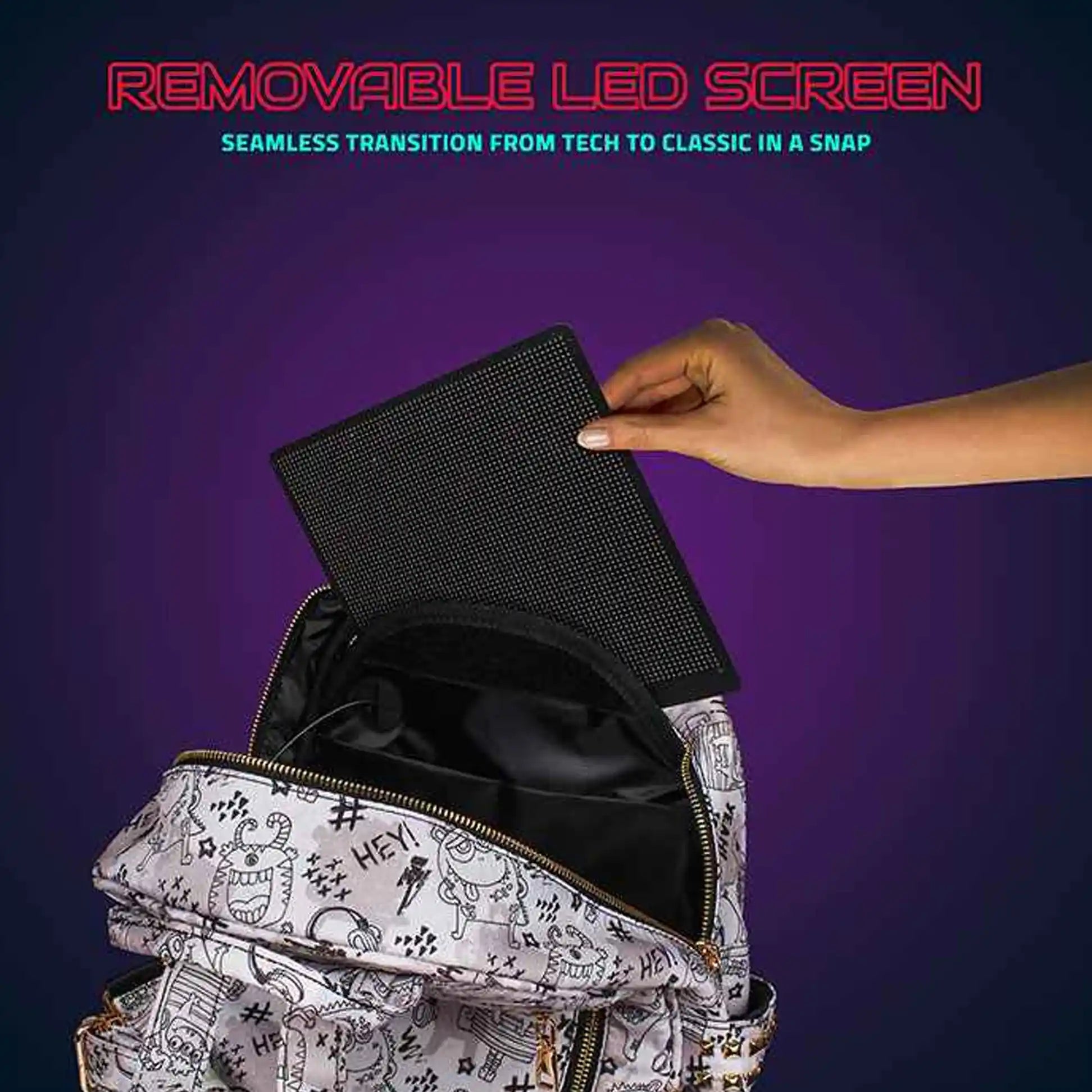 Image of Dazz Roll Women LED Backpack