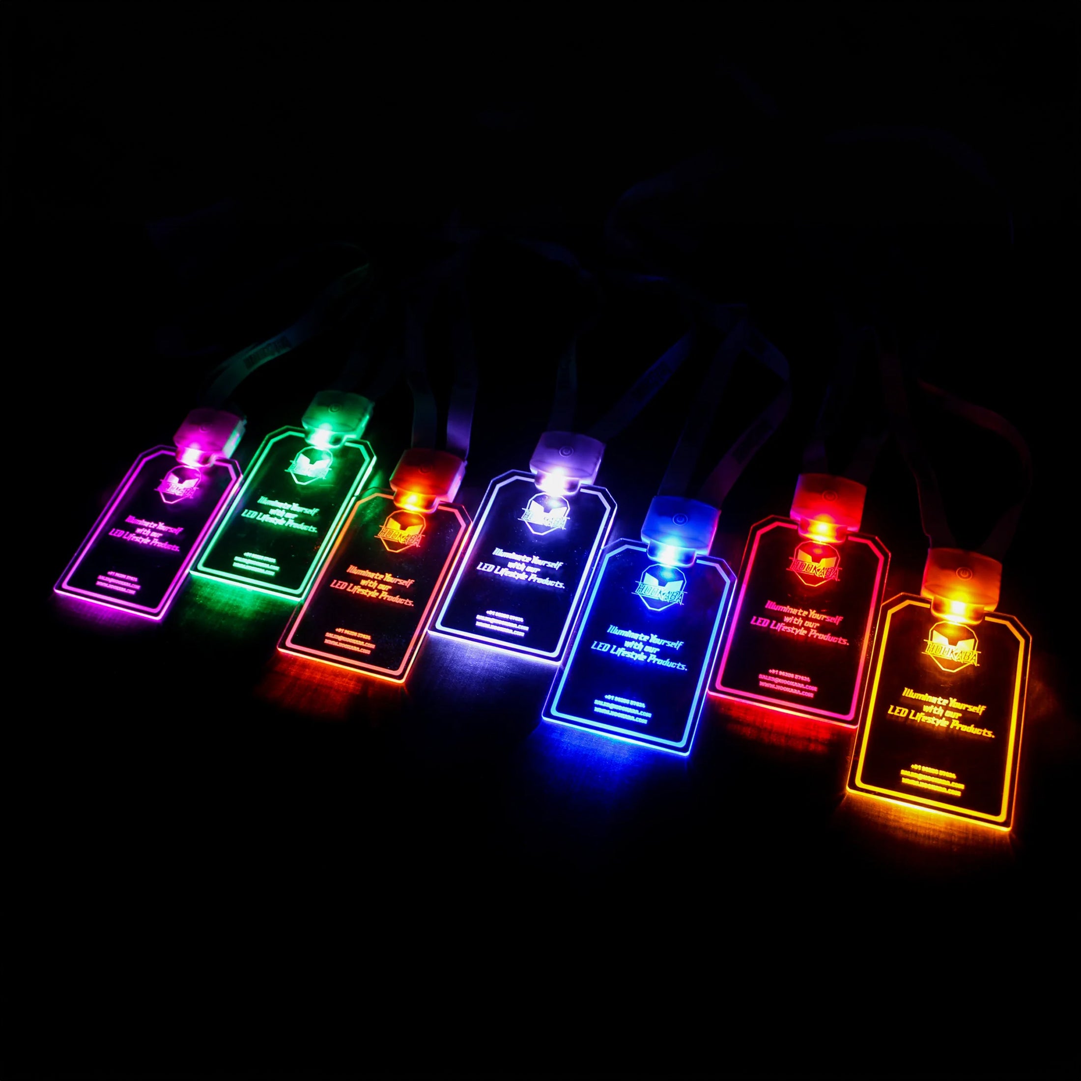 Image of Color Changing RGB LED Badges