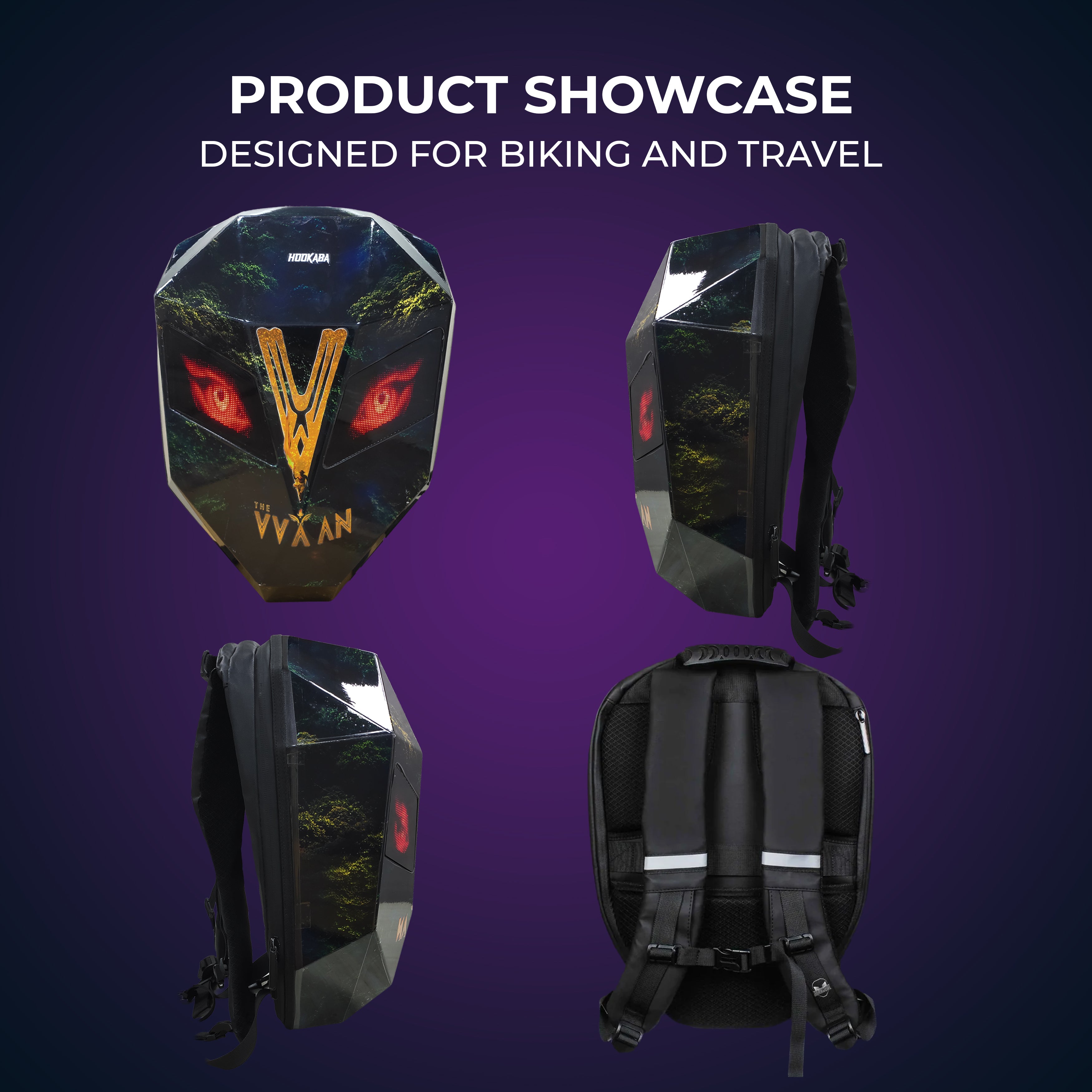 Image of Eye Rover-VVAAN Biker LED Backpack