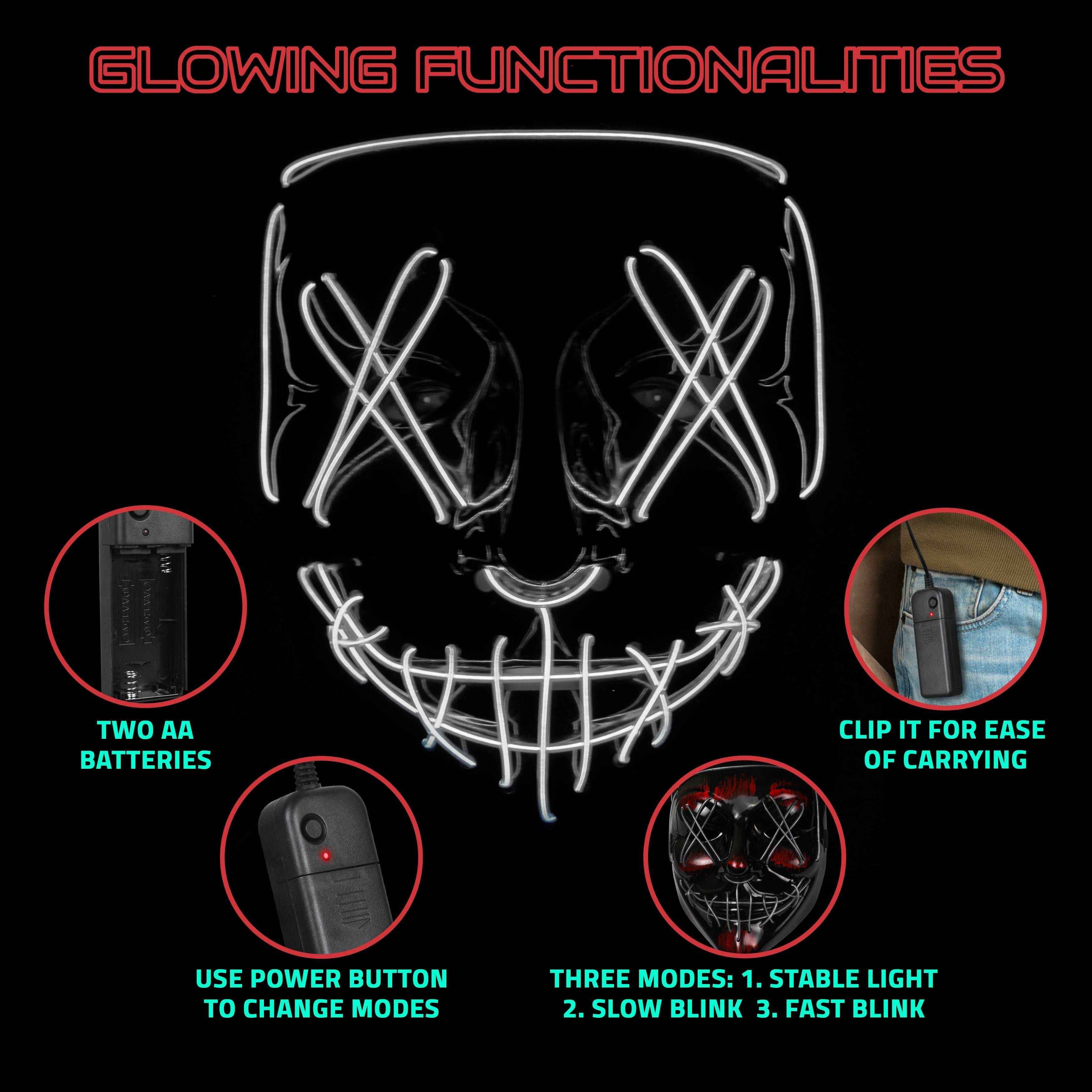 Image of Dark Dazzle LED Mask