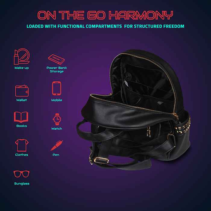 Image of Dazz Roll Women LED Backpack - Hookaba