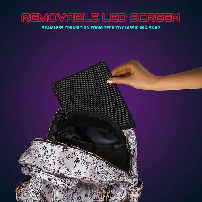 Image of Dazz Roll Women LED Backpack - Hookaba