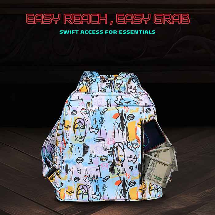 Image of Dazz Roll Women LED Backpack - Hookaba