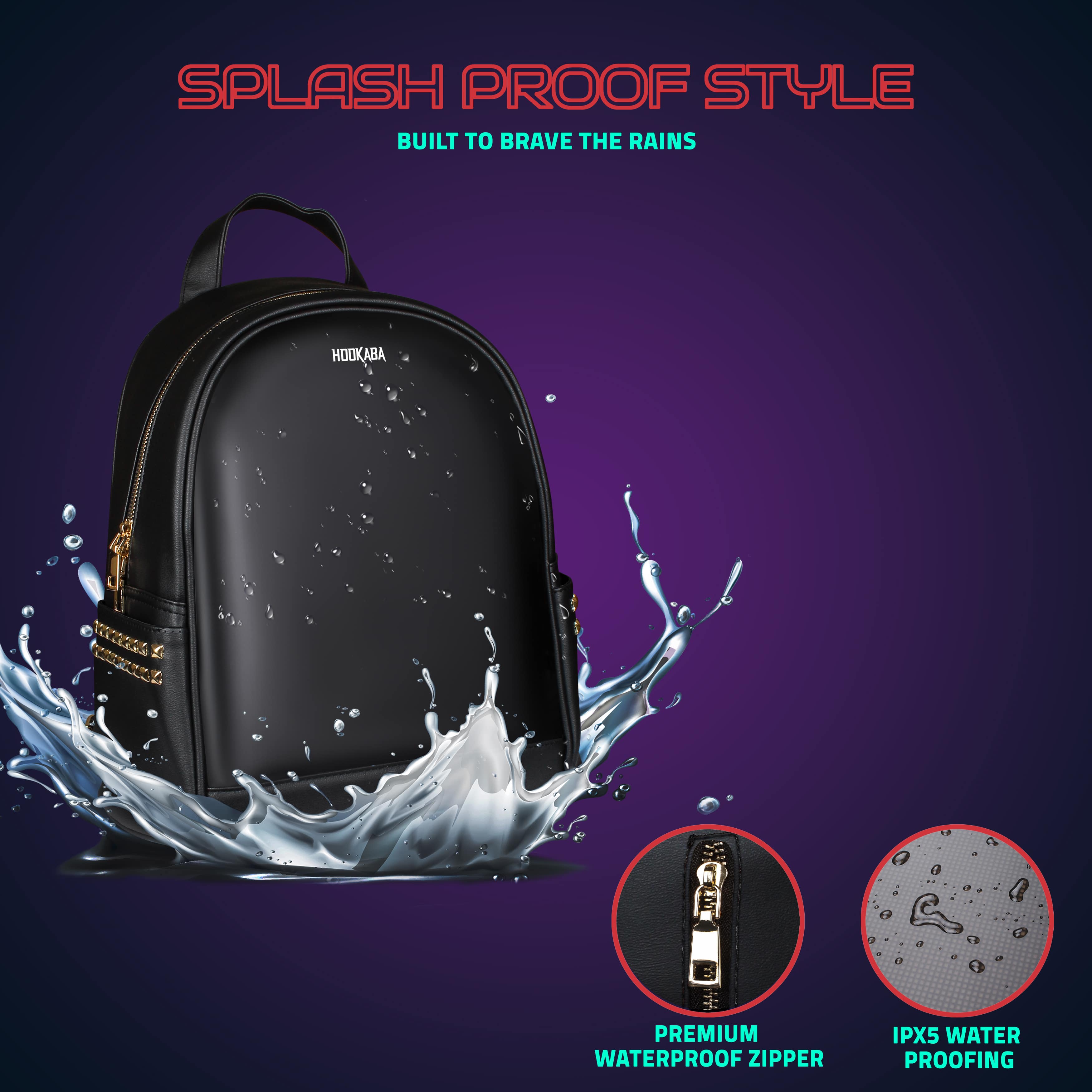 Image of Dazz Roll Women LED Backpack - Hookaba