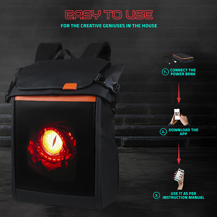 Expressa Easy to Use Travel LED Backpack