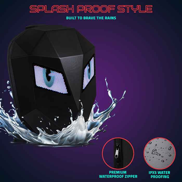 Eye Rover Premium Bikers LED Backpack - 31L | Hookaba