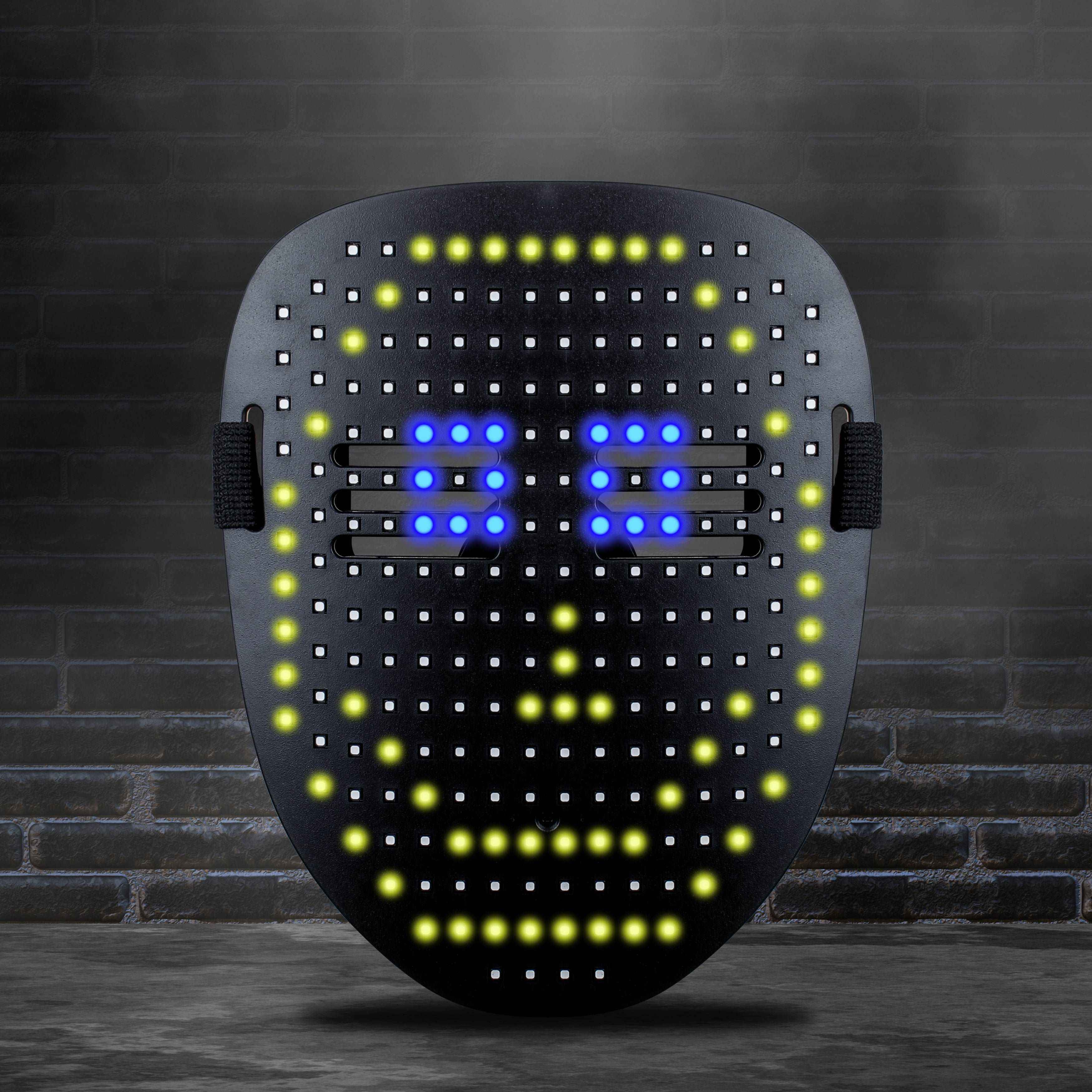 Gleam Tint Premium LED Face Mask for Party, Birthday, DJ Nights || Hookaba