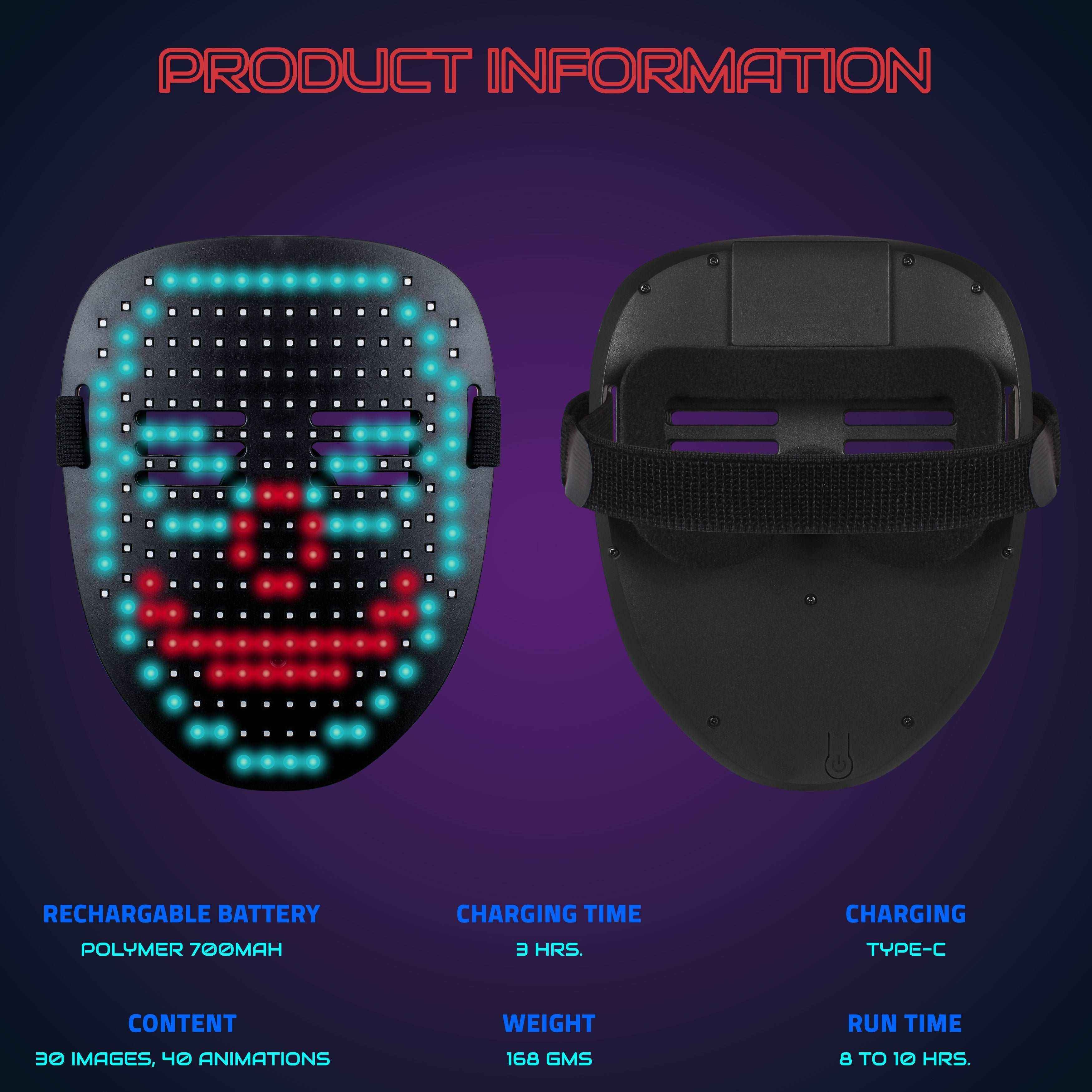 Image of Gleam Tint LED Mask - Hookaba