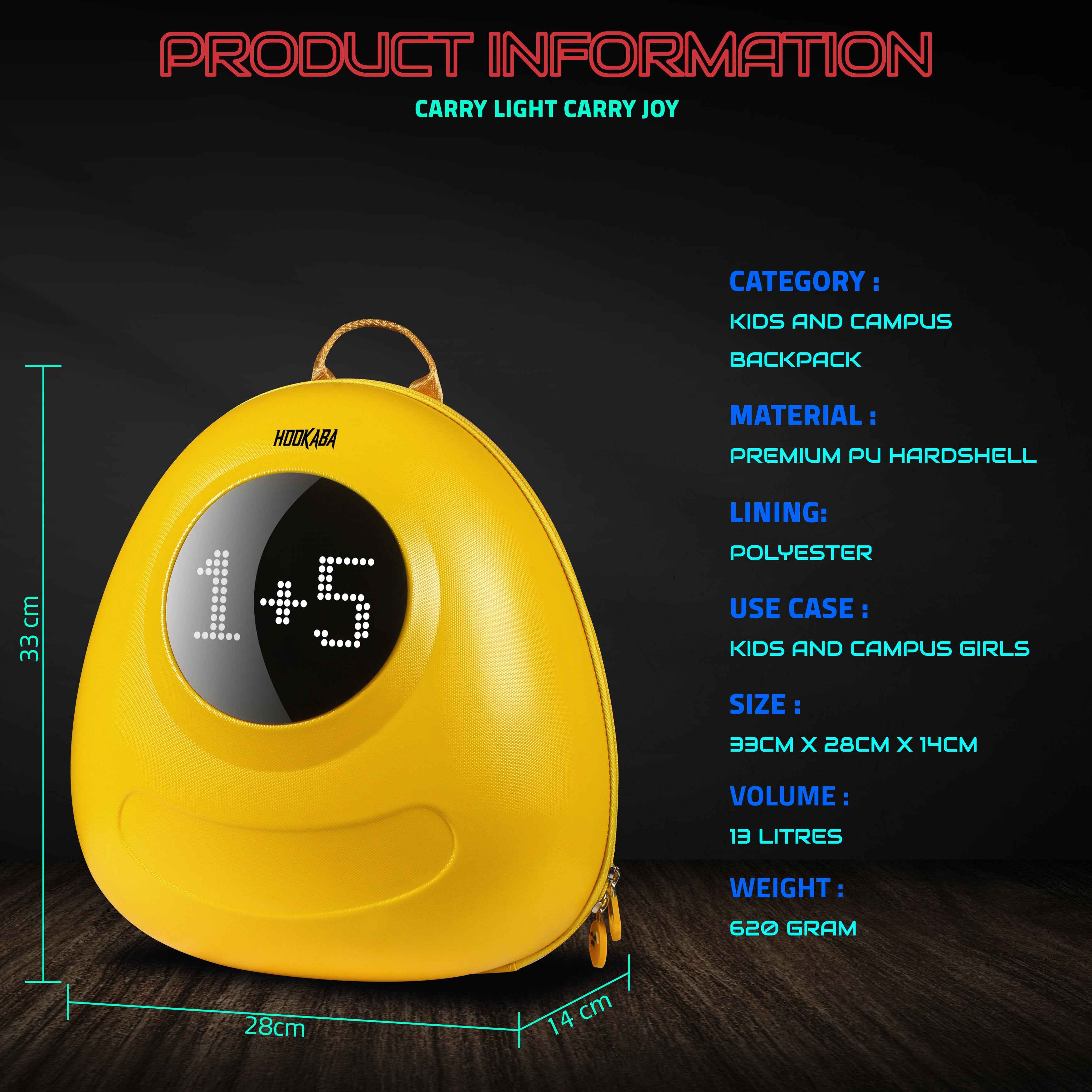 Image of GlowBuddy Kids LED Backpack - Hookaba