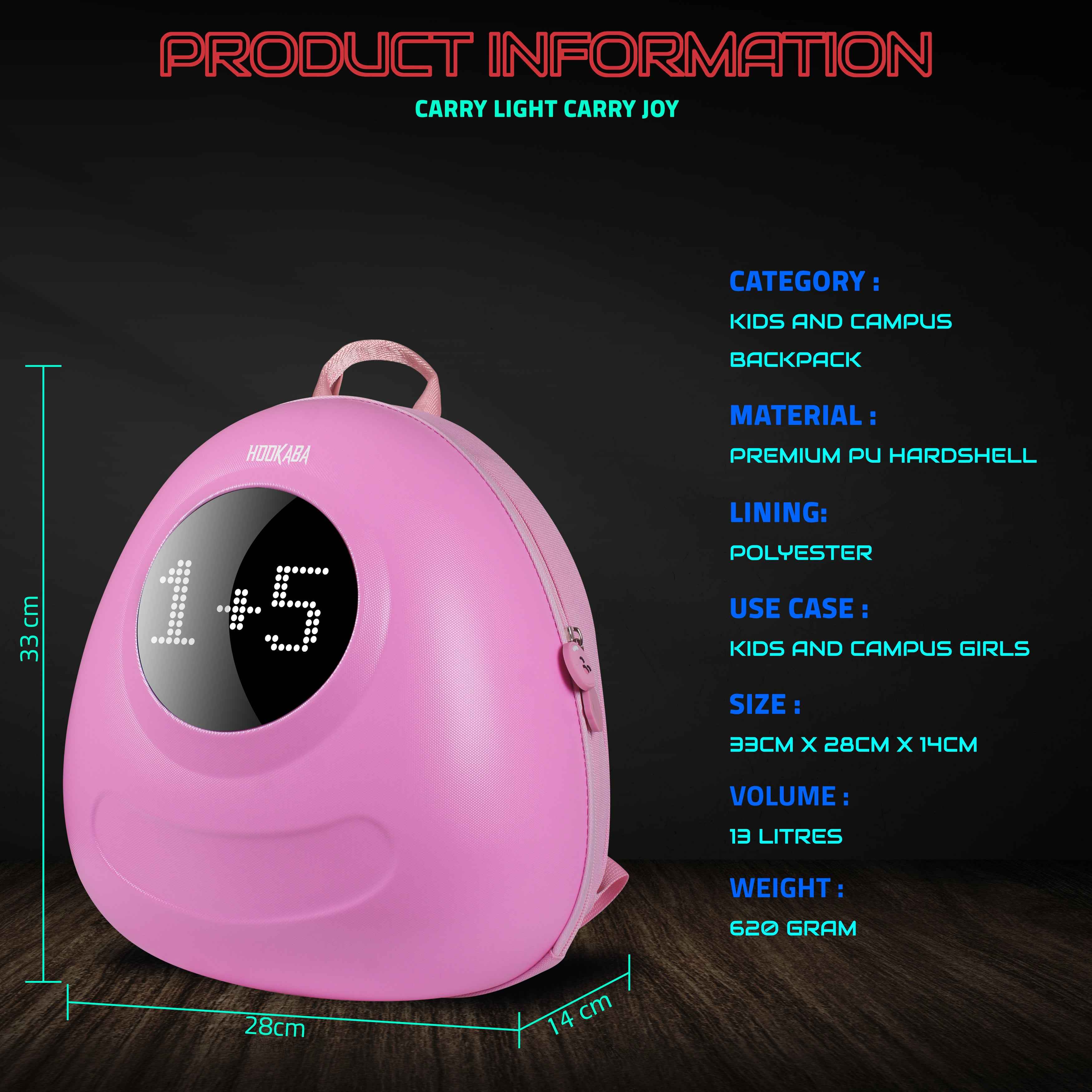 Image of GlowBuddy Kids LED Backpack - Hookaba