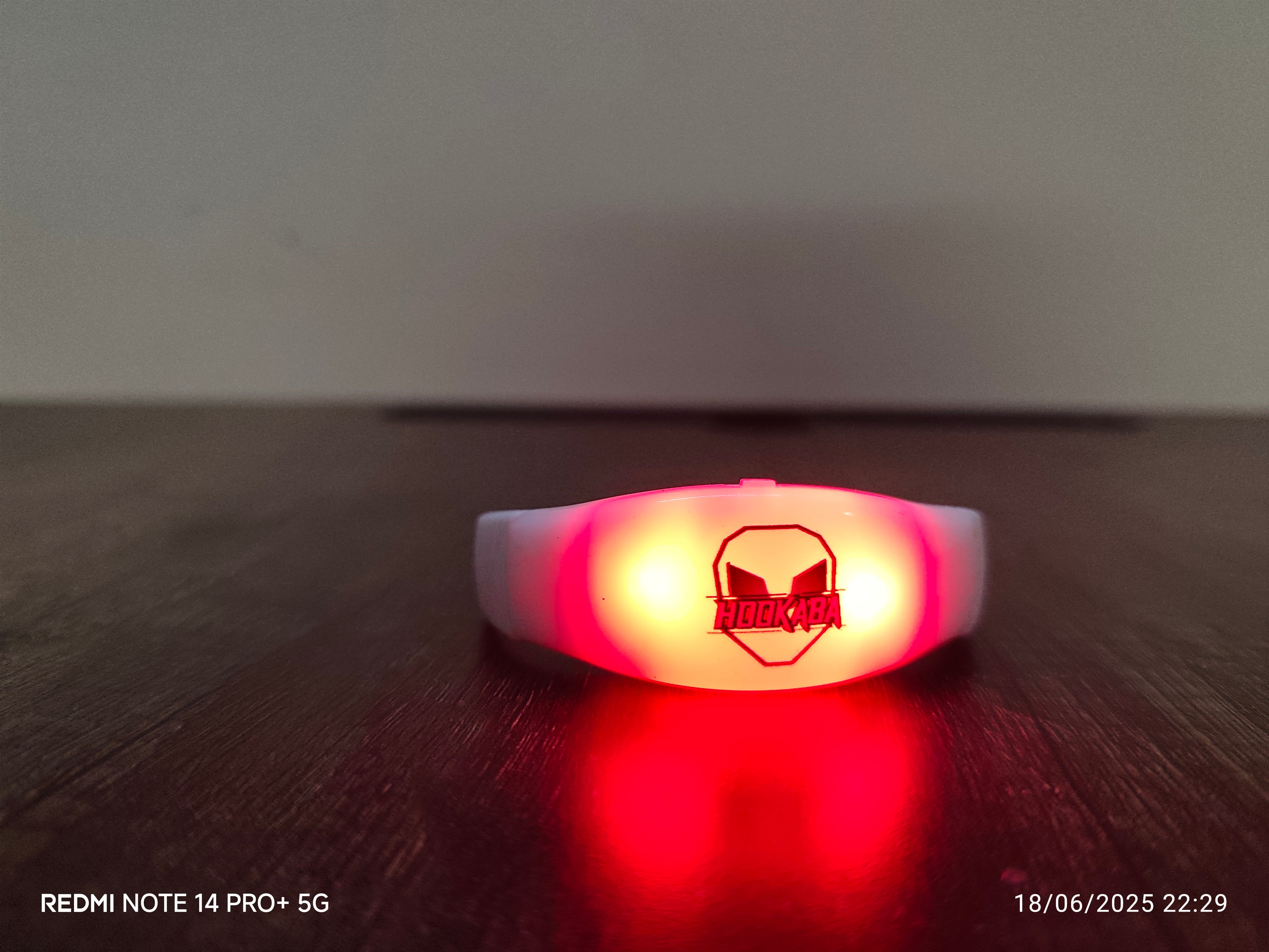 Image of SILICON STRETCHABLE STRAP DMX WRIST BANDS- Hookaba