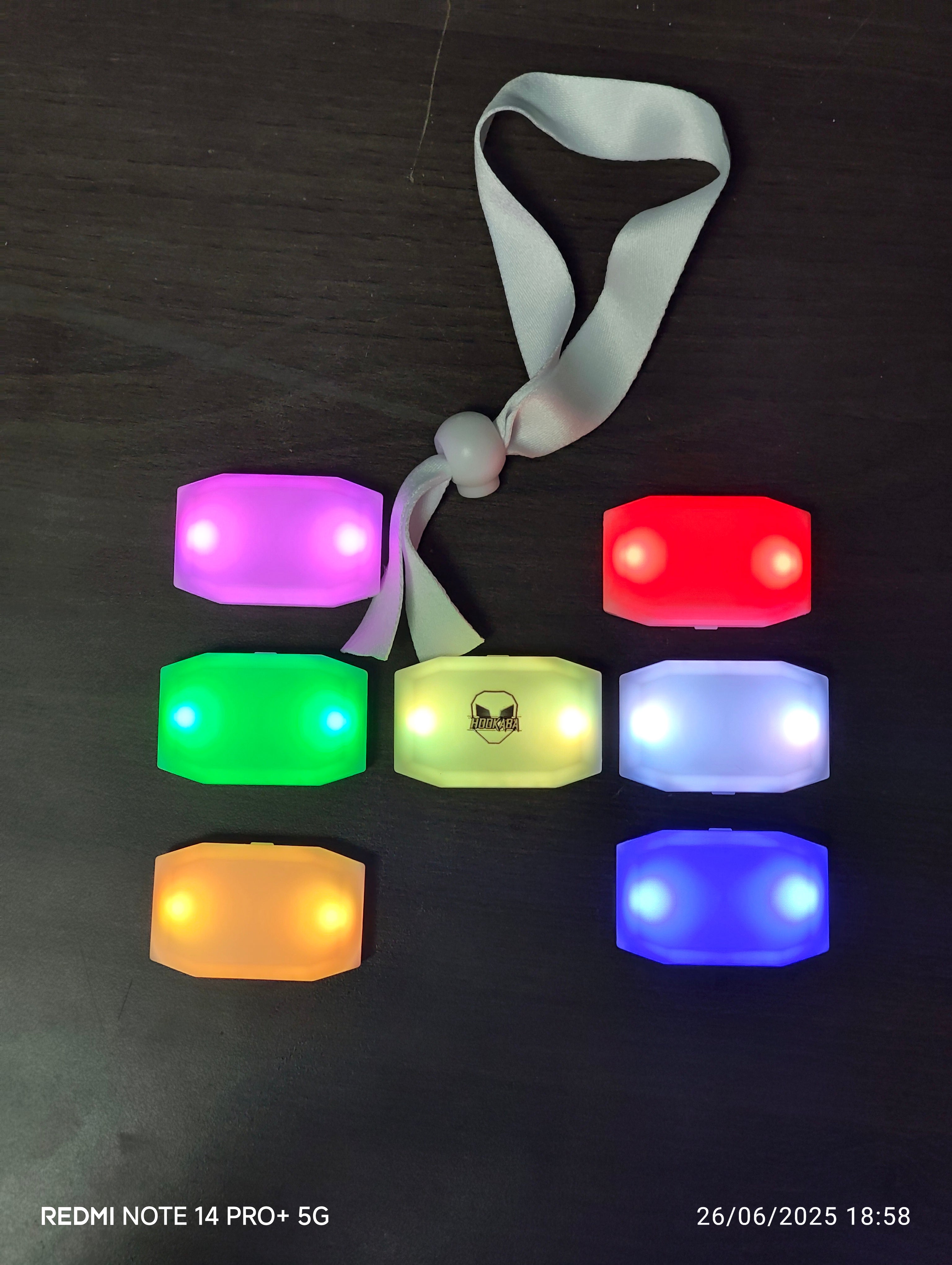 Image of ADJUSTABLE STRAP DMX BANDS - Hookaba