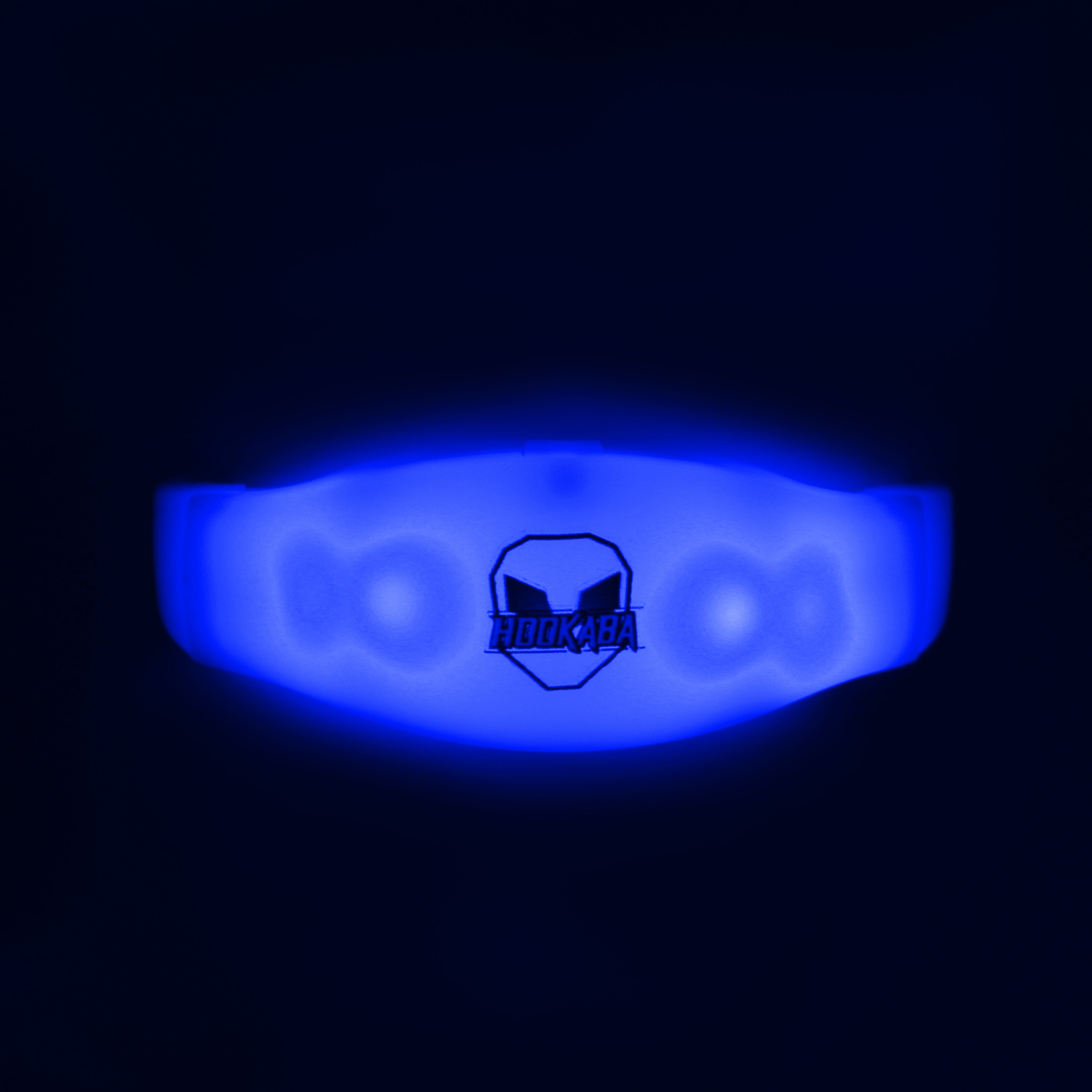 Image of SILICON STRETCHABLE STRAP SINGLE COLOR-3 LIGHTING MODE LED Wristband - Hookaba