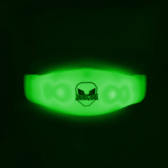 SILICON STRETCHABLE STRAP SINGLE COLOR-3 LIGHTING MODE BANDS