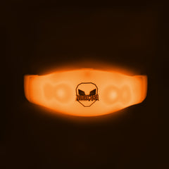 SILICON STRETCHABLE STRAP SINGLE COLOR-3 LIGHTING MODE BANDS