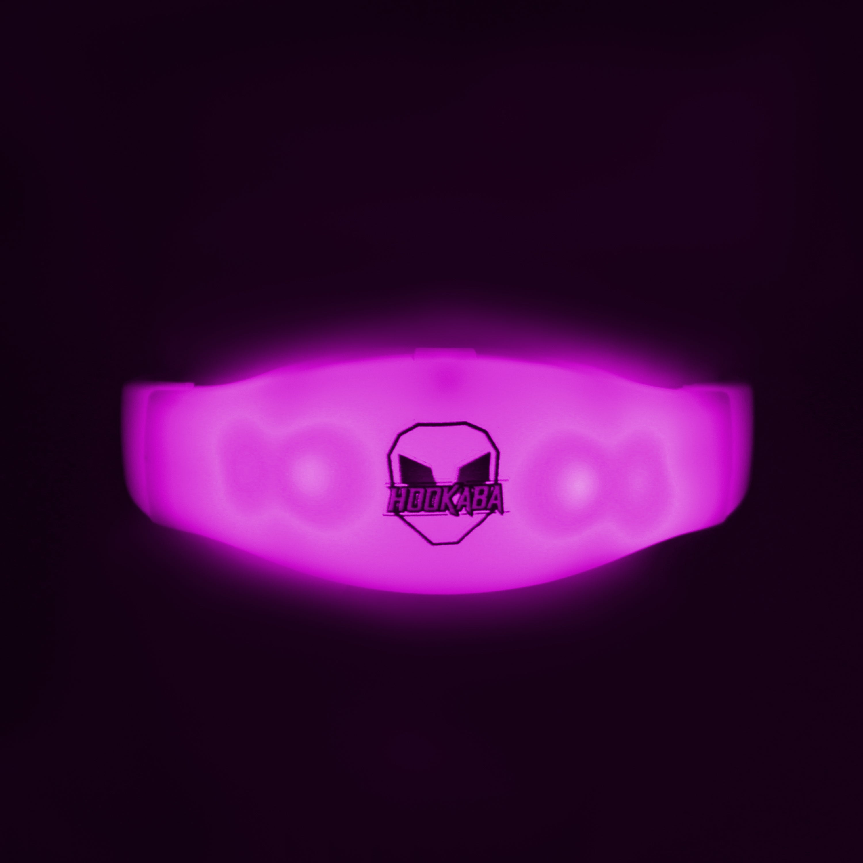 Image of SILICON STRETCHABLE STRAP SINGLE COLOR-3 LIGHTING MODE LED Wristband - Hookaba