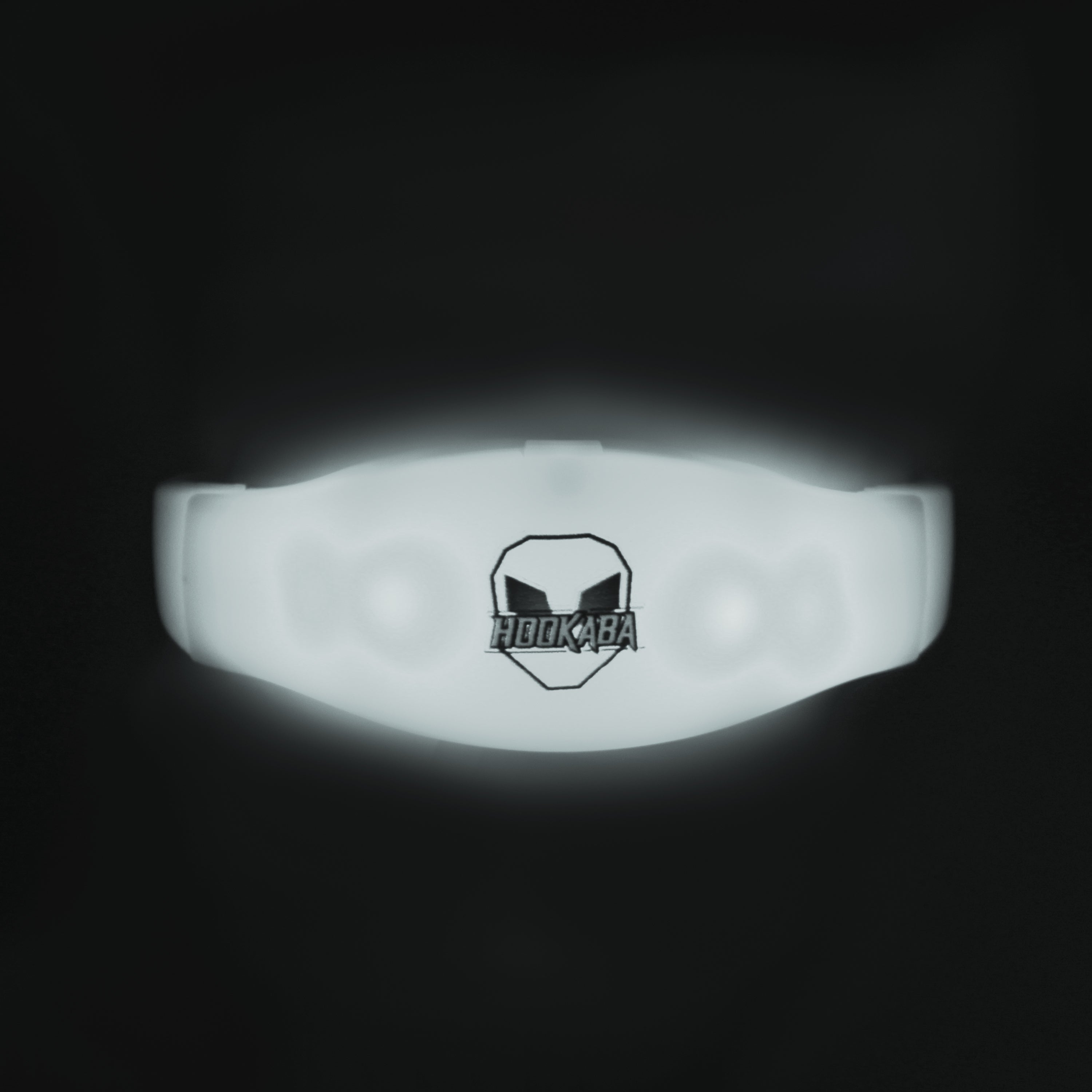 Image of SILICON STRETCHABLE STRAP SINGLE COLOR-3 LIGHTING MODE LED Wristband - Hookaba