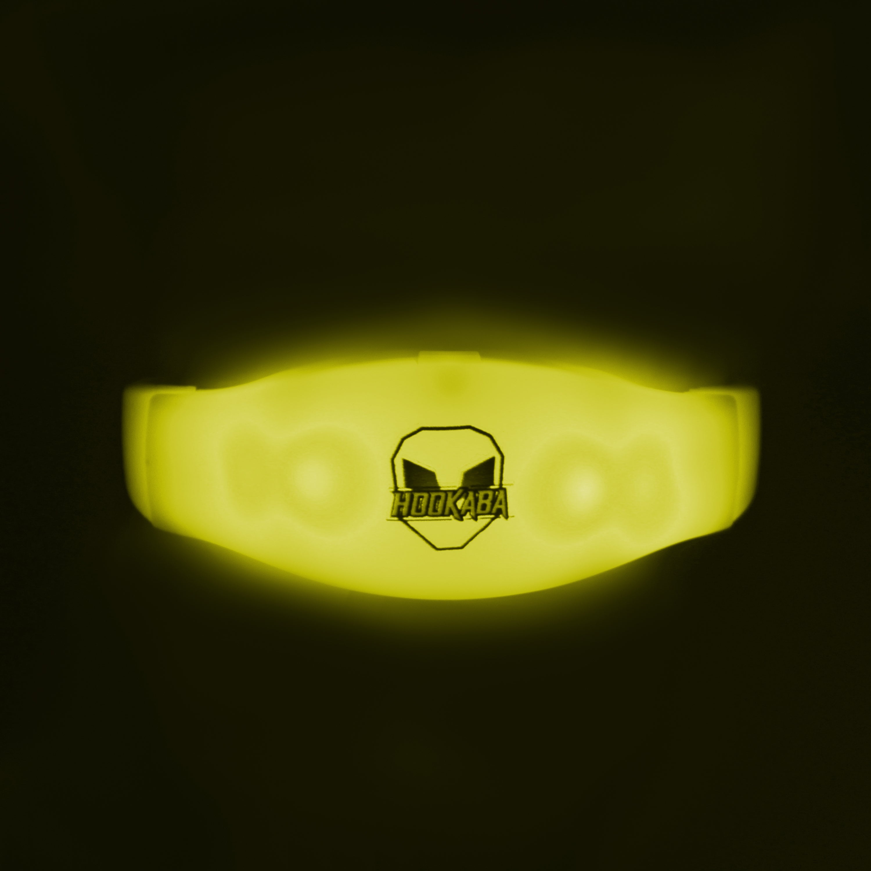 Image of SILICON STRETCHABLE STRAP SINGLE COLOR-3 LIGHTING MODE LED Wristband - Hookaba