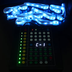 NYLON 12 LAMPS-ADJUSTABLE STRAP DMX BANDS